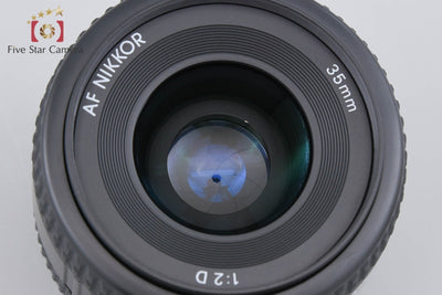 【中古】Nikon ニコン AF NIKKOR 35mm f/2 D