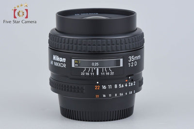 【中古】Nikon ニコン AF NIKKOR 35mm f/2 D
