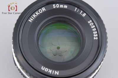 【中古】Nikon ニコン Ai-S NIKKOR 50mm f/1.8