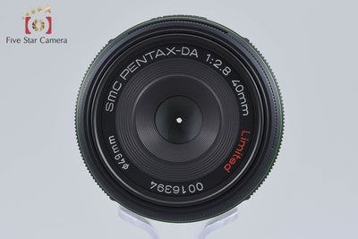 【中古】PENTAX ペンタックス SMC DA 40mm f/2.8 Limited ブラック 元箱付き