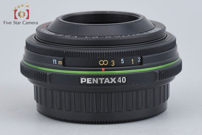 【中古】PENTAX ペンタックス SMC DA 40mm f/2.8 Limited ブラック 元箱付き