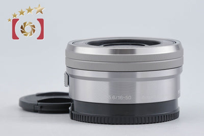 【中古】SONY ソニー E PZ 16-50mm f/3.5-5.6 OSS SELP1650 シルバー