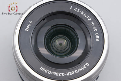 【中古】SONY ソニー E PZ 16-50mm f/3.5-5.6 OSS SELP1650 シルバー