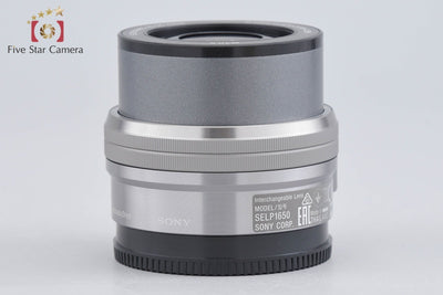 【中古】SONY ソニー E PZ 16-50mm f/3.5-5.6 OSS SELP1650 シルバー