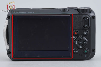 【中古】RICOH リコー PENTAX ペンタックス WG-7 レッド 防水アクションカメラ シャッター回数僅少 元箱付き