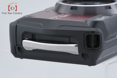 【中古】RICOH リコー PENTAX ペンタックス WG-7 レッド 防水アクションカメラ シャッター回数僅少 元箱付き