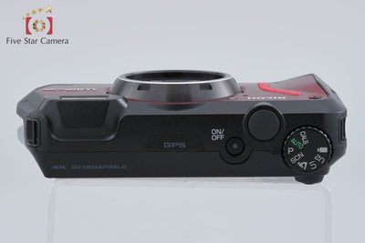 【中古】RICOH リコー PENTAX ペンタックス WG-7 レッド 防水アクションカメラ シャッター回数僅少 元箱付き