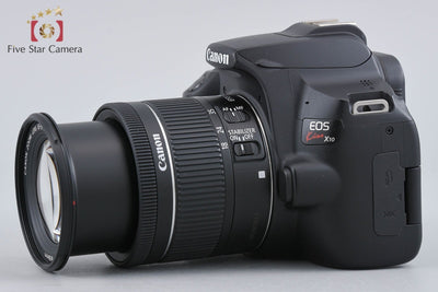 【中古】Canon キヤノン EOS Kiss X10 EF-S 18-55 IS STM レンズキット ブラック