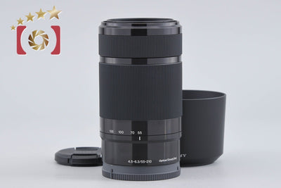 【中古】SONY ソニー E 55-210mm f/4.5-6.3 OSS SEL55210 ブラック
