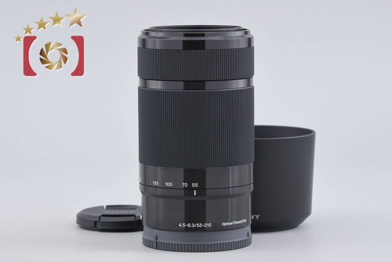 【中古】SONY ソニー E 55-210mm f/4.5-6.3 OSS SEL55210 ブラック
