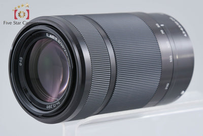 【中古】SONY ソニー E 55-210mm f/4.5-6.3 OSS SEL55210 ブラック