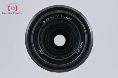 【中古】SONY ソニー E 55-210mm f/4.5-6.3 OSS SEL55210 ブラック