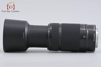 【中古】SONY ソニー E 55-210mm f/4.5-6.3 OSS SEL55210 ブラック