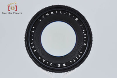 【中古】Leica ライカ SUMMILUX-R 50mm f/1.4 3カム 2026.8月 オーバーホール済み