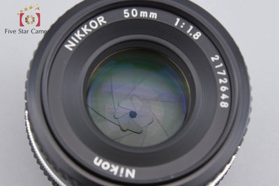 【中古】Nikon ニコン Ai-S NIKKOR 50mm f/1.8