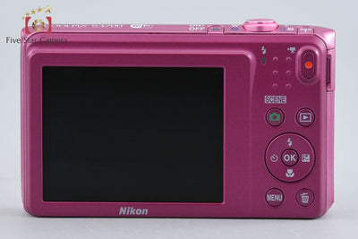 【中古】Nikon ニコン COOLPIX S3700 ピンク コンパクトデジタルカメラ