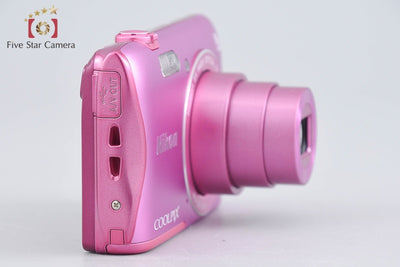 【中古】Nikon ニコン COOLPIX S3700 ピンク コンパクトデジタルカメラ