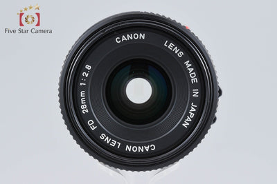【中古】Canon キヤノン New FD 28mm f/2.8