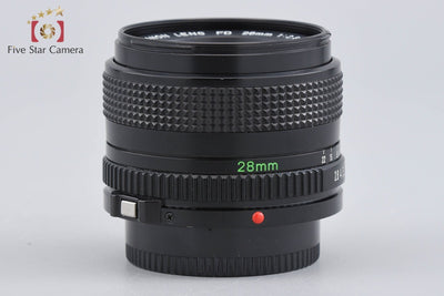 【中古】Canon キヤノン New FD 28mm f/2.8