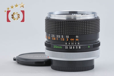 【中古】Canon キヤノン FD 35mm f/3.5