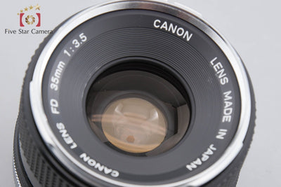 【中古】Canon キヤノン FD 35mm f/3.5