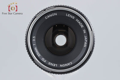 【中古】Canon キヤノン FD 35mm f/3.5