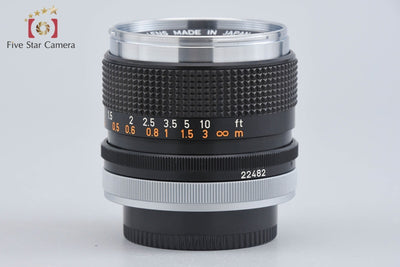 【中古】Canon キヤノン FD 35mm f/3.5