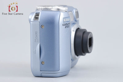 【中古】Nikon ニコン COOLPIX E2100 シルキーブルー コンパクトデジタルカメラ