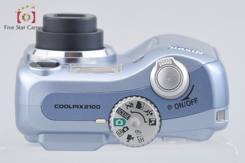 中古】Nikon ニコン COOLPIX E2100 シルキーブルー コンパクトデジタル
