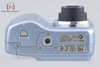 【中古】Nikon ニコン COOLPIX E2100 シルキーブルー コンパクトデジタルカメラ