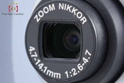 【中古】Nikon ニコン COOLPIX E2100 シルキーブルー コンパクトデジタルカメラ