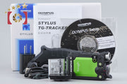 【中古】OLYMPUS オリンパス STYLUS TG-TRACKER グリーン アクションカメラ 元箱付き