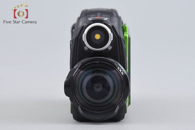 【中古】OLYMPUS オリンパス STYLUS TG-TRACKER グリーン アクションカメラ 元箱付き