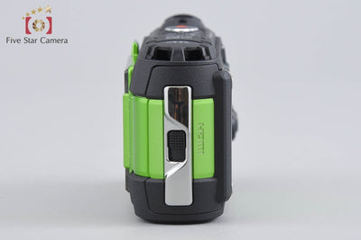 【中古】OLYMPUS オリンパス STYLUS TG-TRACKER グリーン アクションカメラ 元箱付き