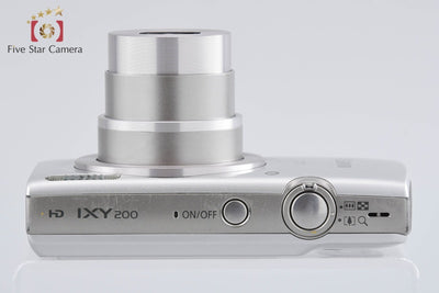【中古】Canon キヤノン IXY 200 シルバー コンパクトデジタルカメラ