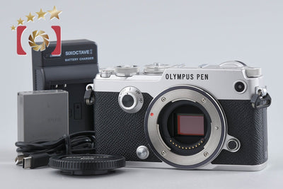 【中古】OLYMPUS オリンパス PEN-F シルバー ミラーレス一眼カメラ