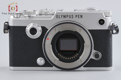 【中古】OLYMPUS オリンパス PEN-F シルバー ミラーレス一眼カメラ