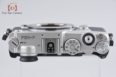 【中古】OLYMPUS オリンパス PEN-F シルバー ミラーレス一眼カメラ
