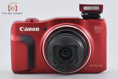 【中古】Canon キヤノン PowerShot SX710 HS レッド コンパクトデジタルカメラ