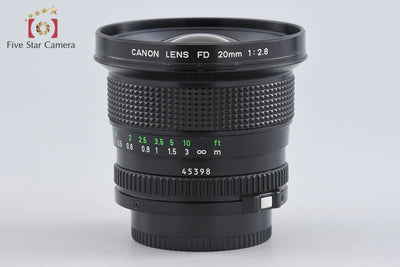 【中古】Canon キヤノン New FD 20mm f/2.8