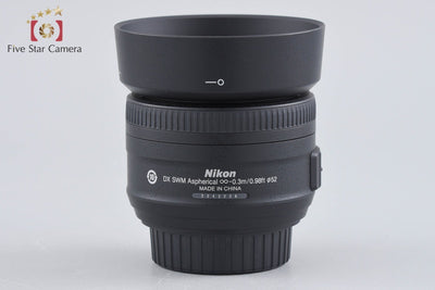 【中古】Nikon ニコン AF-S DX NIKKOR 35mm f/1.8 G