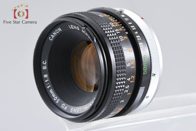 【中古】Canon キヤノン FD 50mm f/1.8 S.C.