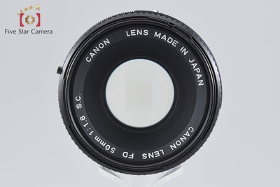 【中古】Canon キヤノン FD 50mm f/1.8 S.C.