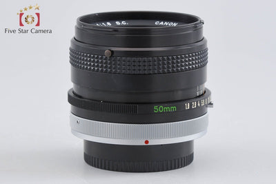 【中古】Canon キヤノン FD 50mm f/1.8 S.C.