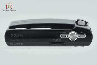 【中古】SONY ソニー Cyber-Shot DSC-T30 ブラック デジタルスチルカメラ