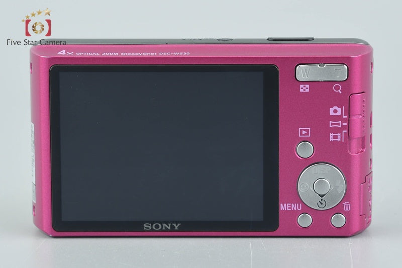 中古】SONY ソニー Cyber-shot DSC-W530 ピンク コンパクトデジタル