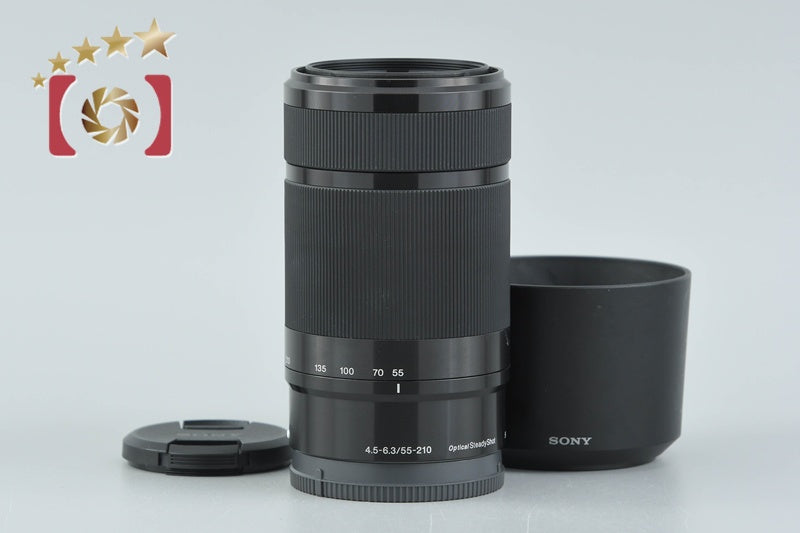 【中古】SONY ソニー E 55-210mm f/4.5-6.3 OSS SEL55210 ブラック