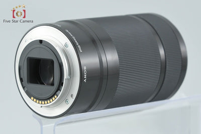 【中古】SONY ソニー E 55-210mm f/4.5-6.3 OSS SEL55210 ブラック