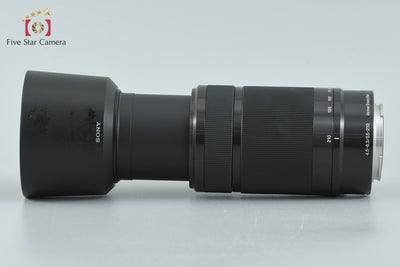 【中古】SONY ソニー E 55-210mm f/4.5-6.3 OSS SEL55210 ブラック