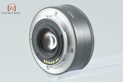 【中古】Canon キヤノン EF-M 22mm f/2 STM ブラック